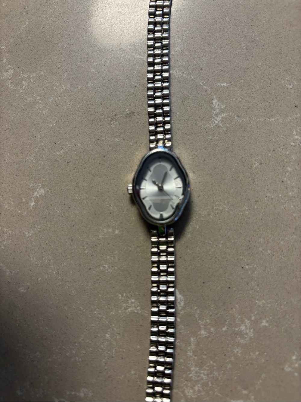 Francesca's Collections Silver-Tone Women's Bracelet Watch